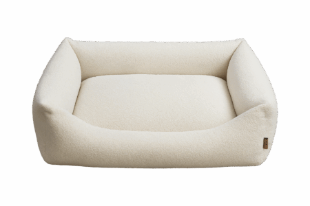 Hundebett NESTA EasyIn CozyFrame aus Bouclé